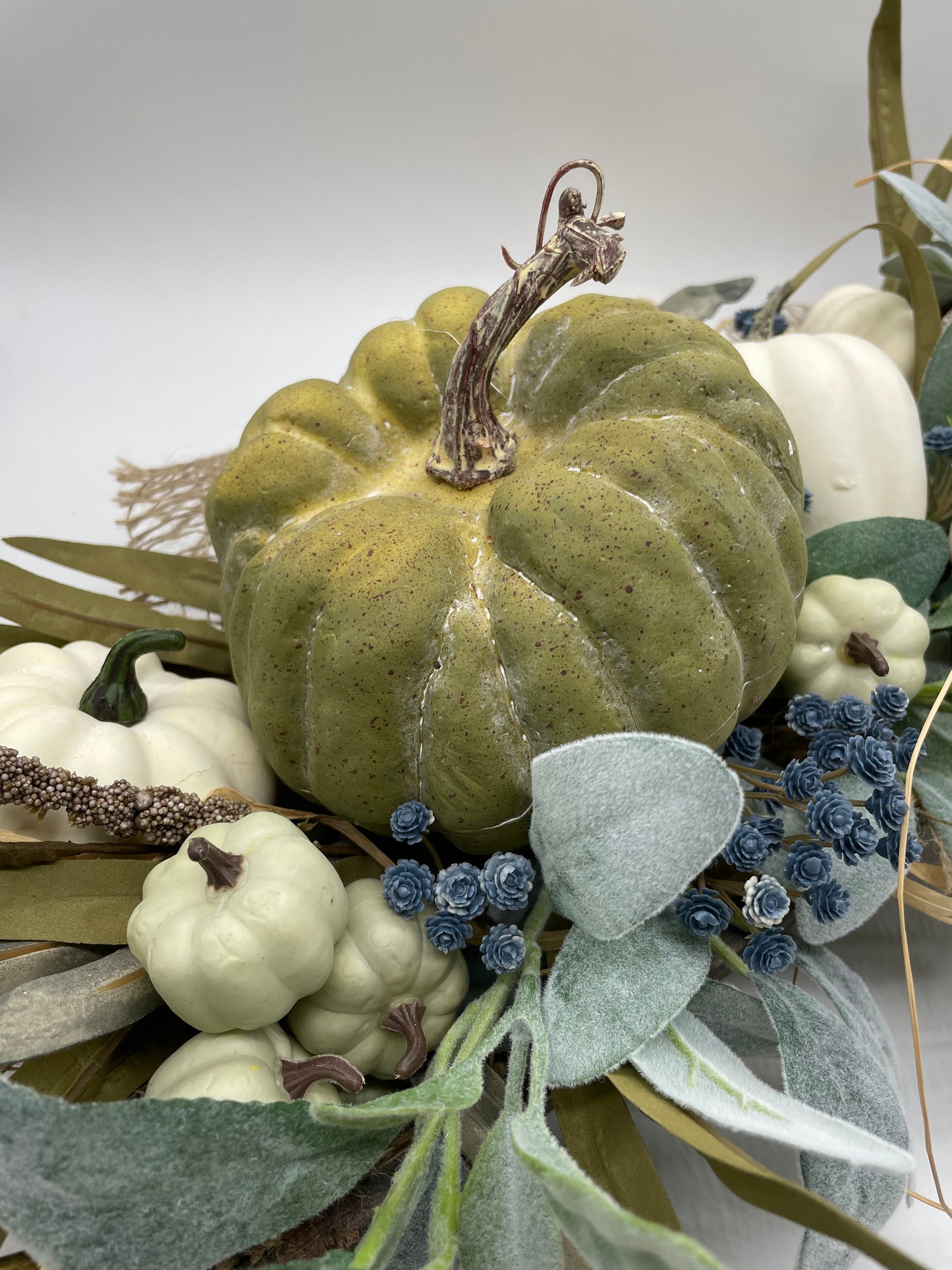 Fall Centerpiece for Dining Table, Rustic Harvest Decoration, Thanksgiving Decor