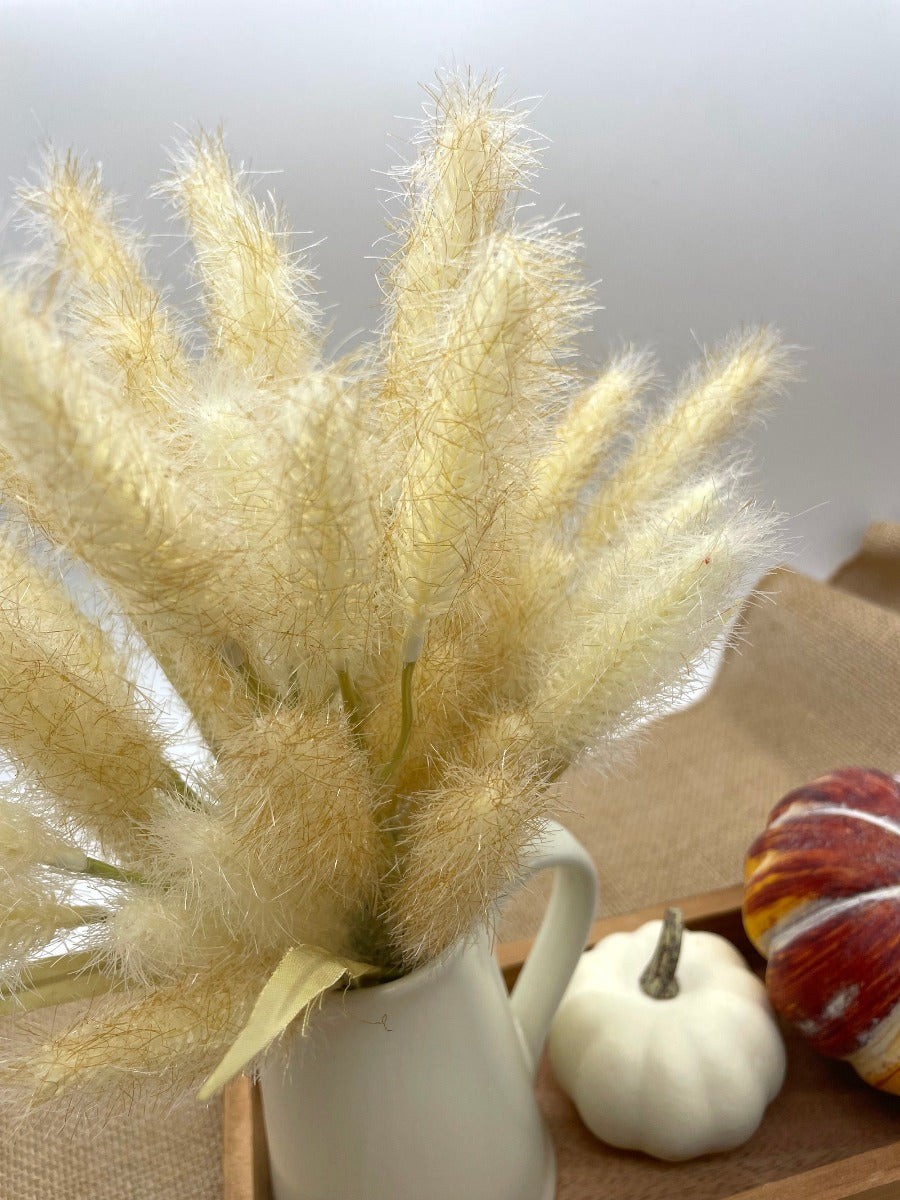 Fall Tray Decor, Wheat Bouquet, Harvest Home Decor, Autumn Arrangement, by AllSeasonsHouseDecor