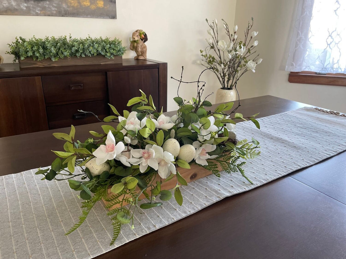 15 Beautiful Easter Centerpiece Ideas for Dining Tables, Coffee Tables & Spring Decor